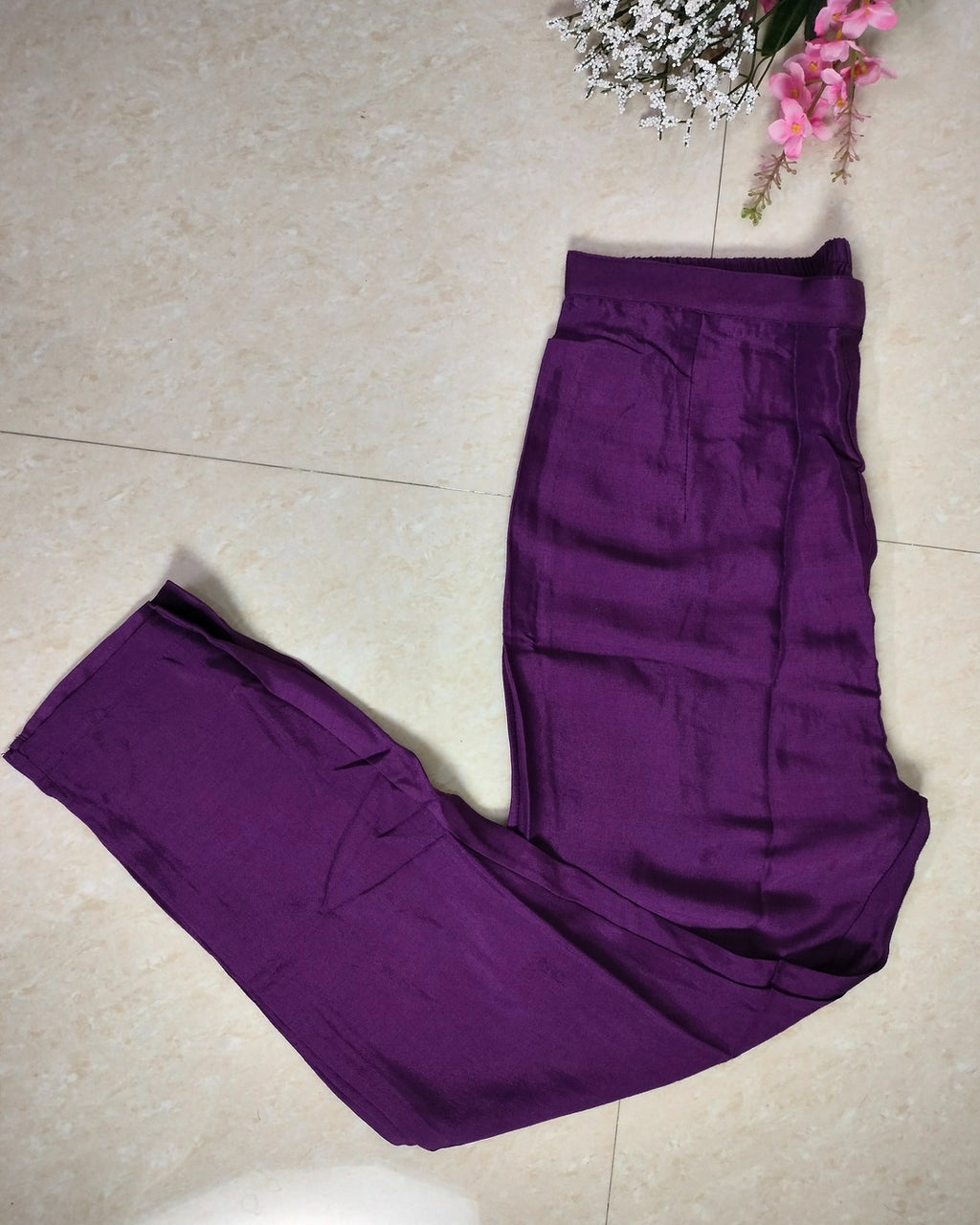 Chanderi 3 piece suit set.