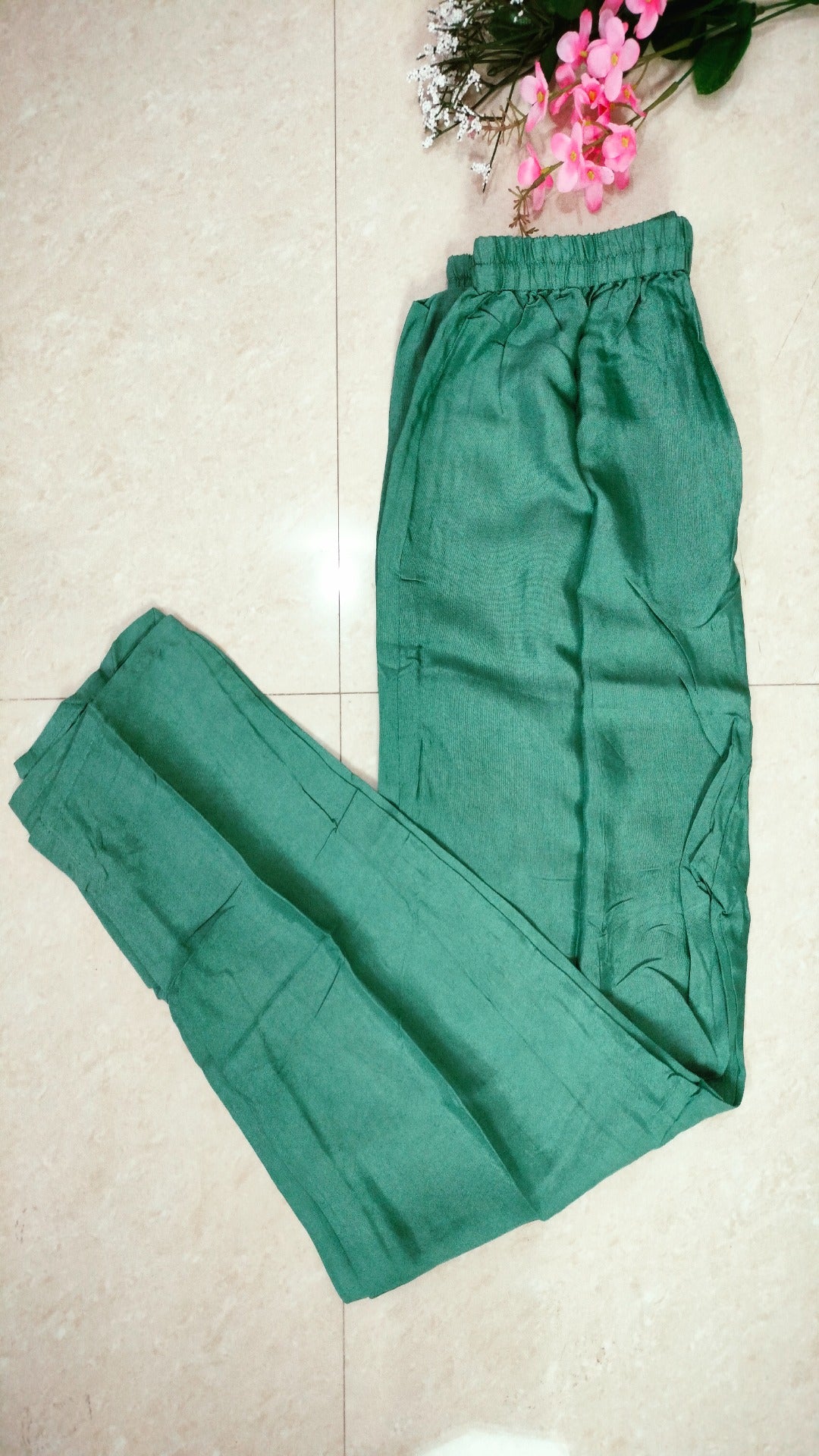 Sea green jaquard tissue straight fit 3-piece suit set